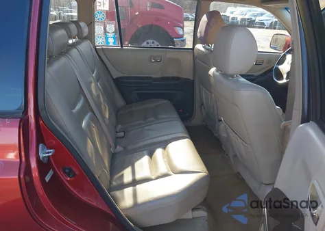 2001 Toyota Highlander V6 z USA, uszkodzony, nr VIN JTEHF21A810028985